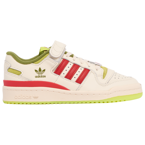 

Boys adidas Originals adidas Originals Forum Low x The Grinch - Boys' Grade School Basketball Shoe Red/Slime/White Size 04.5