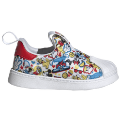 Girls' Toddler - adidas Originals Superstar 360 Mickey - Ftwr White/Multi