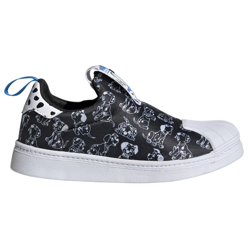 

adidas Boys adidas Disney 101 Dalmatians Superstar 360 - Boys' Preschool Running Shoes Core Black/Ftwr White/Bright Blue Size 11.0