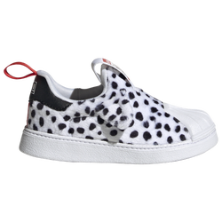 Girls' Toddler - adidas Originals Superstar 360 101 Dalmatians - Ftwr White/Core Black/Red