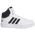 adidas Hoops Mid - Boys' Preschool Core Black/Grey/White