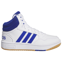 Boys' Preschool - adidas Hoops Mid - Team Royal Blue/White/Gum