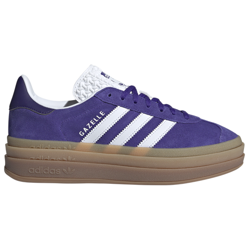 

adidas Originals Womens adidas Originals Gazelle Bold - Womens Running Shoes White/Purple Size 8.0