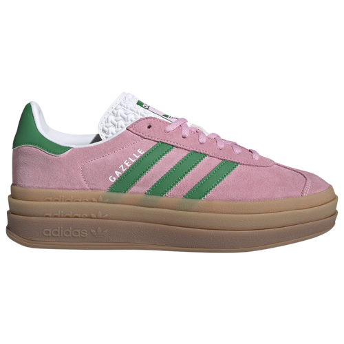 

adidas Originals Womens adidas Originals Gazelle Bold - Womens Running Shoes Gum/True Pink/Green Size 10.0