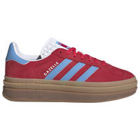 Women's - adidas Originals Gazelle Bold - Active Pink/Gum/Blue