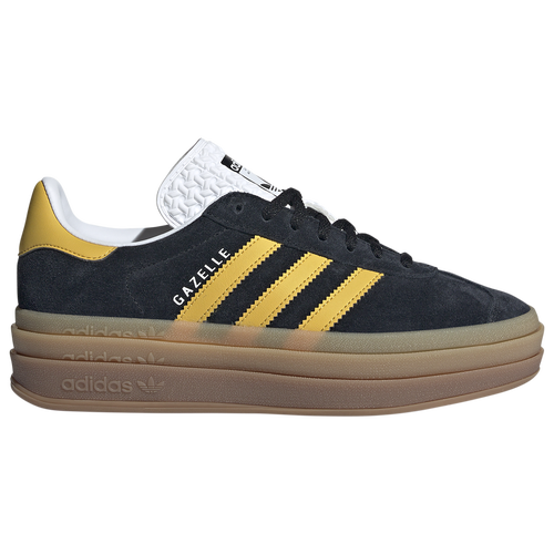 

adidas Originals Womens adidas Originals Gazelle Bold - Womens Tennis Shoes Cloud White/Cloud White/Bold Gold Size 10.0