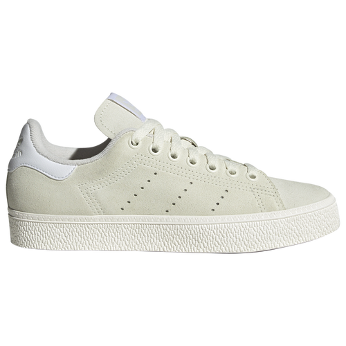 Shop Adidas Originals Womens  Stan Smith Cs Mid In Ivory/white/white