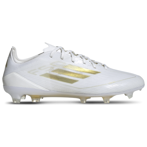 

adidas Mens adidas F50 Pro FG - Mens Soccer Shoes Gold Metallic/White/White Size 7.0
