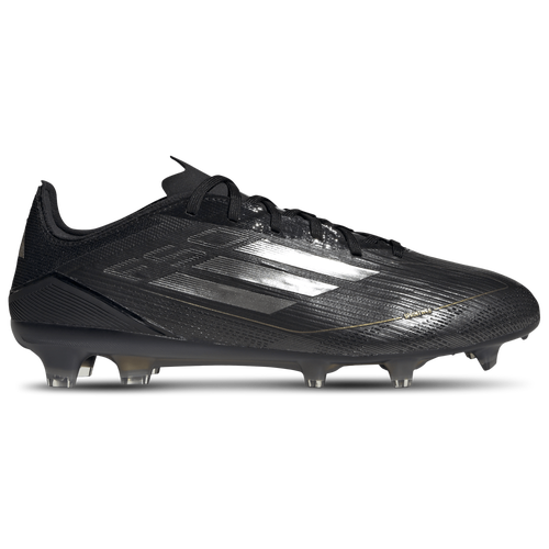 

adidas Mens adidas F50 Pro FG - Mens Soccer Shoes Black/Iron Metallic/Gold Metallic Size 8.5