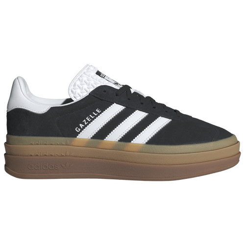 

adidas Originals Womens adidas Originals Gazelle Bold - Womens Tennis Shoes Core Black/Cloud White/Gum Size 6.5