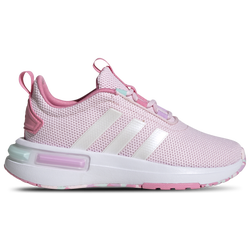 Girls' Grade School - adidas Racer TR23 - Clear Pink/Zero Metallic/Bliss Pink
