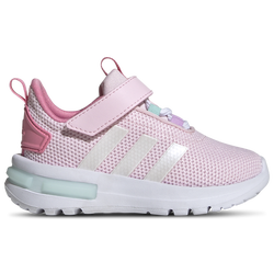 Boys' Toddler - adidas Racer TR23  - Clear Pink/Zero Metallic/Bliss Pink