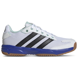 Boys' Grade School - adidas Originals Stabil Indoor - White/Black/Lucid Blue