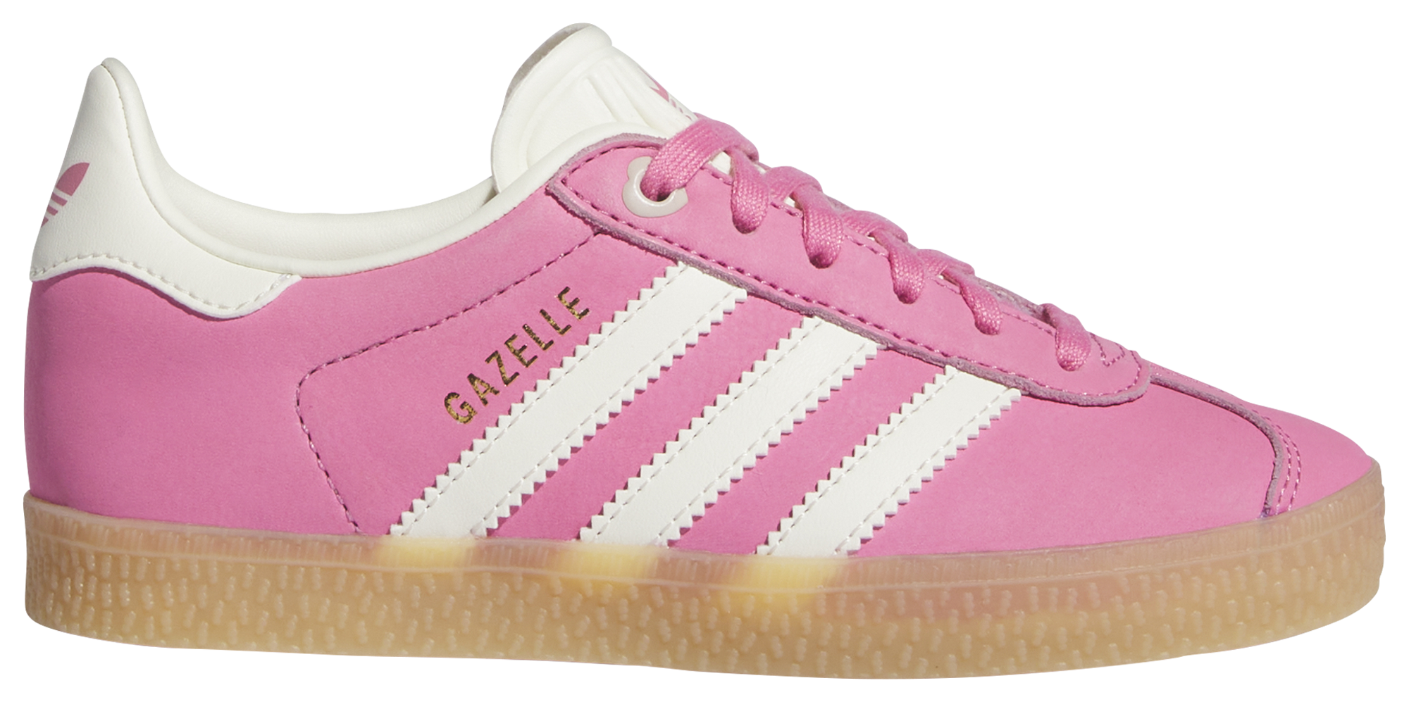 adidas Originals Gazelle Bliss Pink/Ftwr White/Gold Metallic Grade School  Girls' Shoe - Hibbett