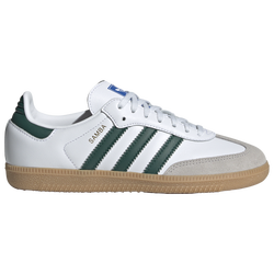 Boys' Grade School - adidas Originals Samba - Gum/Collegiate Green/White