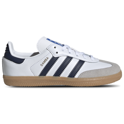 

adidas Originals Boys adidas Originals Samba - Boys' Preschool Shoes White/Night Indigo/Gum Size 1.0