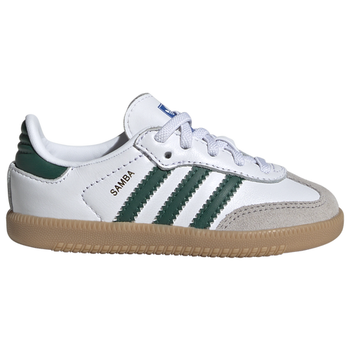 

adidas Originals Boys adidas Originals Samba - Boys' Toddler Soccer Shoes White/Green/Gum Size 4.0