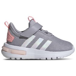 Boys' Toddler - adidas Racer TR23 - Glory Grey/Pink Spark/Iridescent