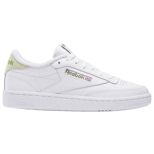 

Reebok Womens Reebok Club C 85 - Womens Running Shoes White/Citrus Glow/White Size 10.5