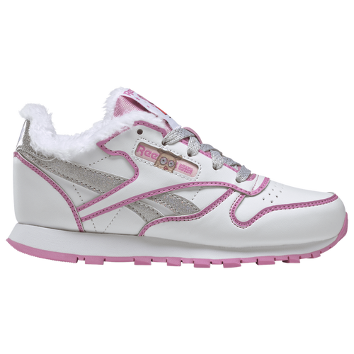 

Boys Preschool Reebok Reebok Peppa Pig Classic Leather - Boys' Preschool Running Shoe White/Pink Size 01.0