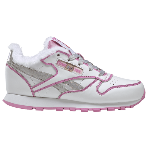 

Reebok Boys Reebok Peppa Pig Classic Leather - Boys' Preschool Running Shoes White/Pink Size 1.0