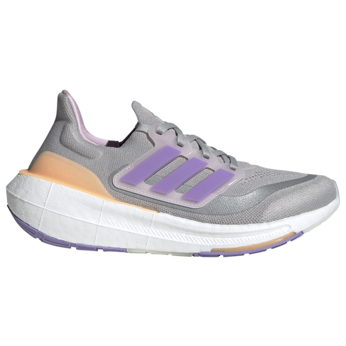 

adidas Womens adidas Ultraboost Light - Womens Running Shoes Grey/Acid Orange/Violet Fusion Size 9.0