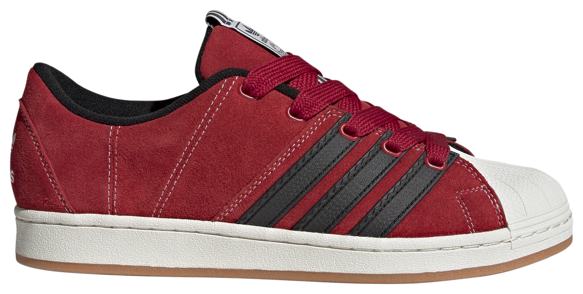 Red adidas cheap shoes foot locker