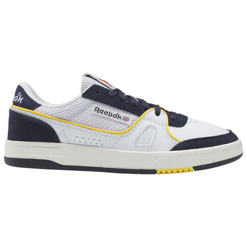 

Reebok Mens Reebok LT Court - Mens Training Shoes Power Navy/Retro Yellow/Chalk Size 10.0