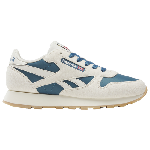 

Reebok Boys Reebok Classic Leather - Boys' Grade School Running Shoes Alabaster/Chalk/Reebok Rubber Gum Size 5.5