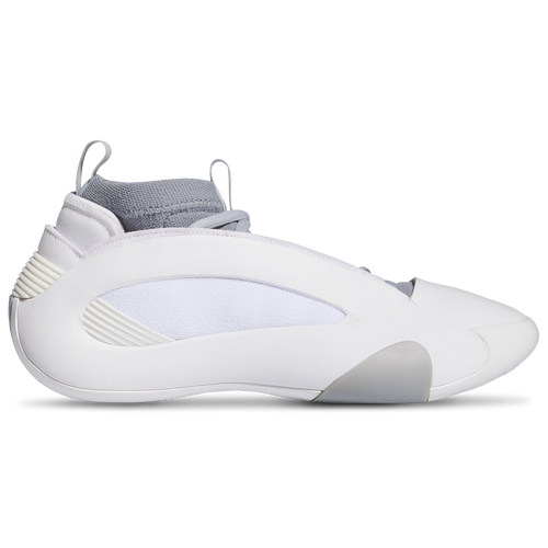 

adidas Mens adidas Harden Volume 8 - Mens Basketball Shoes White/Silver/Black Size 7.5