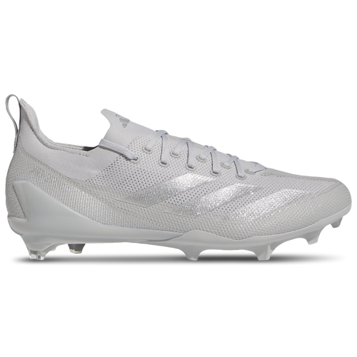 

adidas Mens adidas adiZero Electric+ - Mens Football Shoes Grey/Grey/Silver Metallic Size 9.5