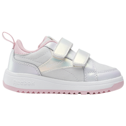Boys' Toddler - Reebok Weebok Clasp Low - Pink Glow/Grey/White