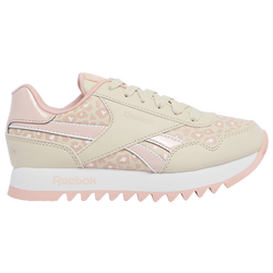 Girls' Preschool - Reebok Royal Classic Jog Platform - Alabaster/Possibly Pink/White