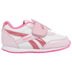 Girls' Toddler - Reebok Royal Classic Jogger 2.0 KC - White/Pink Glow/Pink Glow