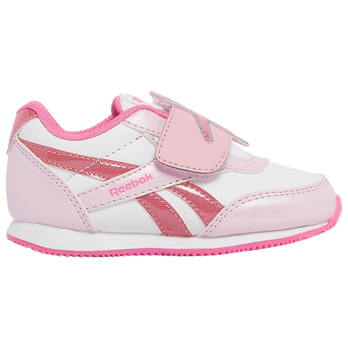 

Girls Reebok Reebok Royal Classic Jogger 2.0 KC - Girls' Toddler Running Shoe White/Pink Glow/Pink Glow Size 04.0