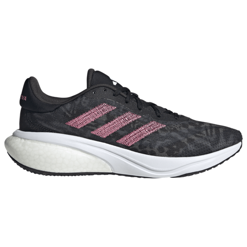 

adidas Womens adidas Supernova 3 - Womens Running Shoes Black/Pink/White Size 10.5