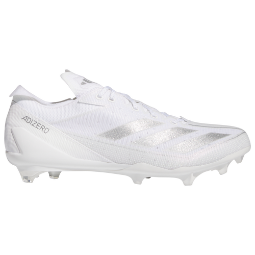 

adidas Mens adidas Adizero Electric - Mens Football Shoes Cloud White/Silver Metallic/Cloud White Size 14.0