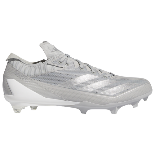 

adidas Mens adidas Adizero Electric - Mens Football Shoes Silver Metallic/Cloud White/Grey Size 11.5