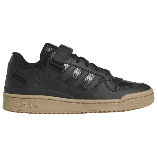 

adidas Mens adidas Forum Low Summer Camp - Mens Basketball Shoes Core Black/Core Black/Gum Size 9.5