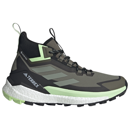 

adidas Mens adidas Terrex Free Hiker GORE-TEX 2.0 - Mens Running Shoes Olive Strata/Silver Green/Aurora Black Size 10.0
