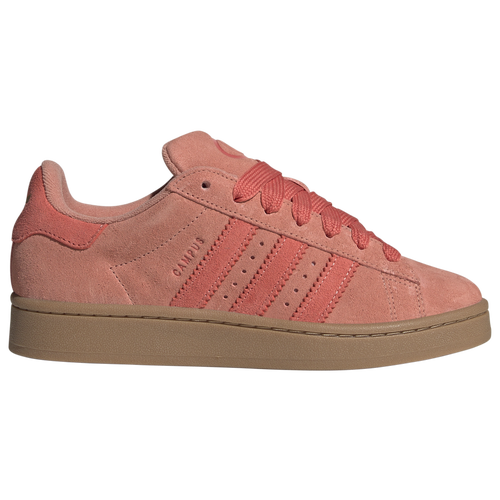 Shop Adidas Originals Womens  Campus Oos In Wonderclay/scarlet