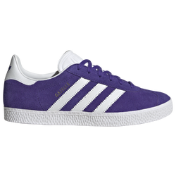 Boys' Grade School - adidas Originals Gazelle - Energy Ink/Cloud White/Gold Metallic