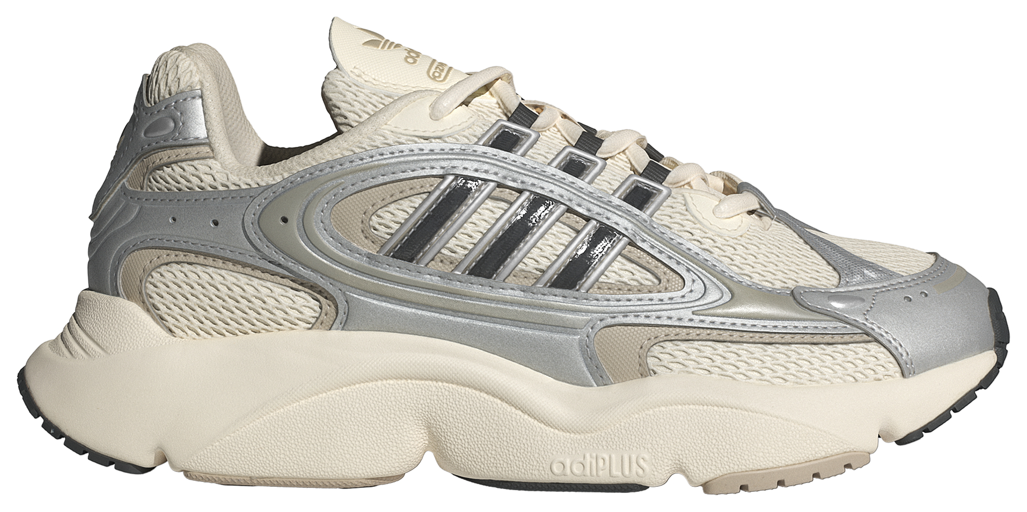 Women's - adidas Originals Ozmillen - Chalk White/Carbon Wonder Beige