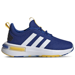 Boys' Grade School - adidas Racer TR23 - Team Royal Blue/White/Utility Yellow