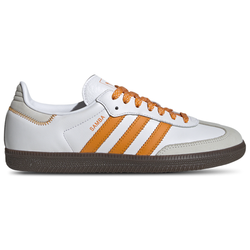 

adidas Originals Womens adidas Originals Samba OG - Womens Running Shoes White/Off White/Orange Size 5.0