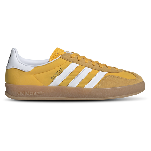 

adidas Originals Mens adidas Originals Gazelle Indoor Nylon - Mens Shoes Crew Yellow/Ftwr White Size 10.5