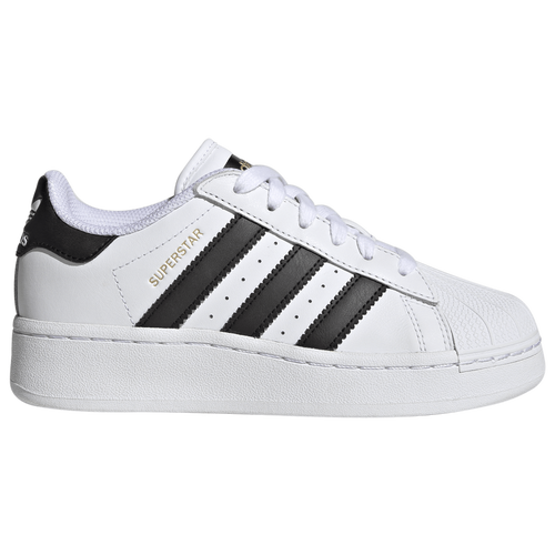 

Boys adidas Originals adidas Originals XLG Superstar - Boys' Grade School Basketball Shoe White/Black Size 04.0