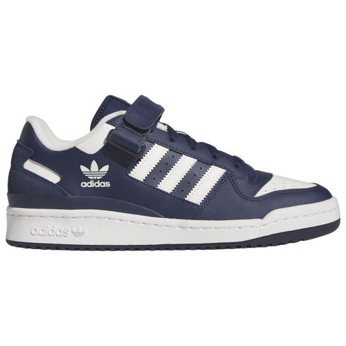 

adidas Originals Mens adidas Originals Forum Low - Mens Basketball Shoes Night Indigo/Cloud White/Crew Yellow Size 11.5