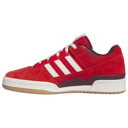 Adidas Forum Low Shoes Men s Red Off White Gum 9