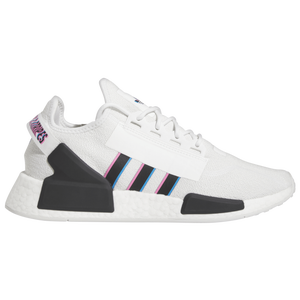 Adidas nmd black green on sale purple